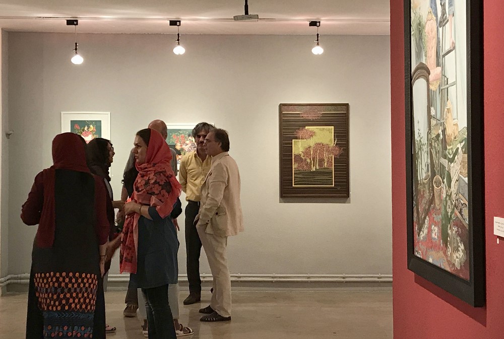 گزارش تصویری نمایشگاه بهار شیراز در گالری لاله